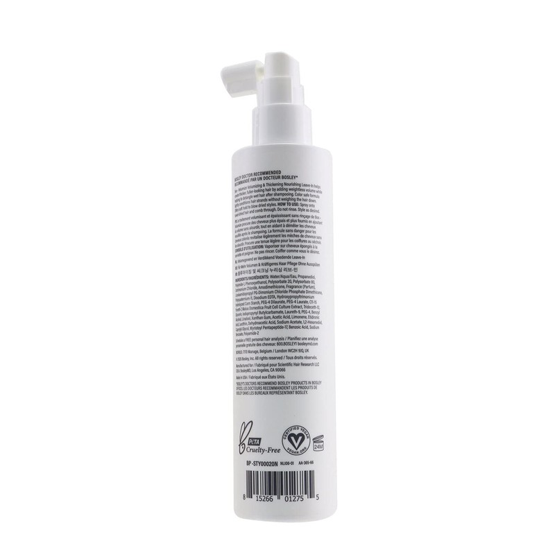Bosley Bosvolumize Volumizing & Thickening Nourishing Leave-In - 200Ml