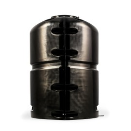 Camco Single Camper/RV Propane Tank Cover - Features a Removable Top Panel & Heavy-Duty Polymer Design - Fits 20lb. Steel Single Tanks (40578)