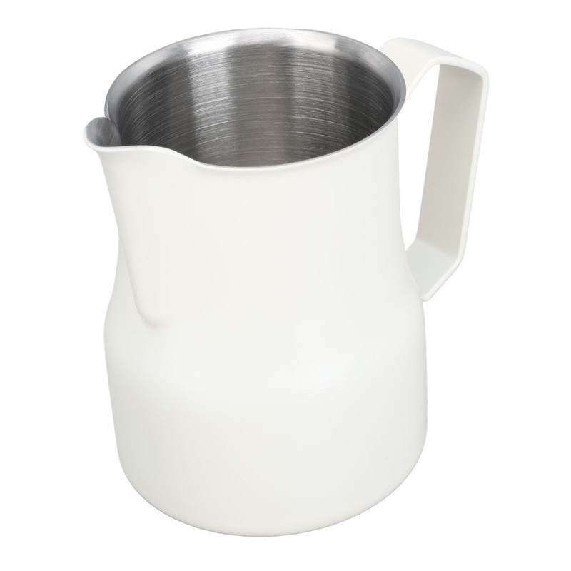 Milk Frother Cup 350ml 304 Stainless Steel Pointed Mouth Foaming