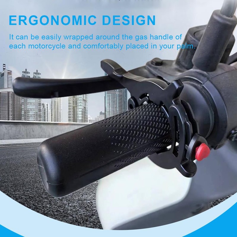 GXGM Motorcycle Cruise Control Made of ABS, Motorcycle Throttle Grip