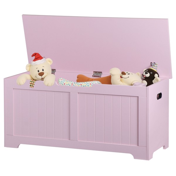 Segawe 39.4'' Toy Box Storage Chest Organizers with 2 Safty