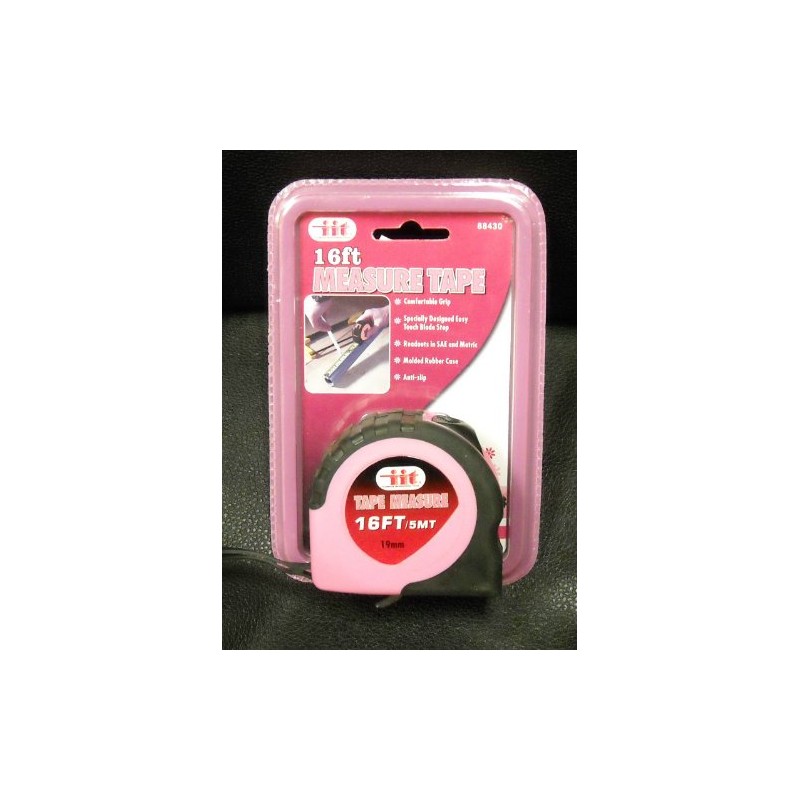IIT 88430 Ladies Pink 16-Feet Tape Measure