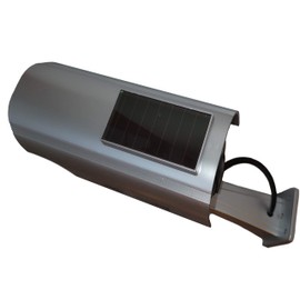 4 x Security Cameras Solar Dummy Outdoor Cameras Dummy Camera Dummy Camera with Lens and Blinkled Video Surveillance Goods Security