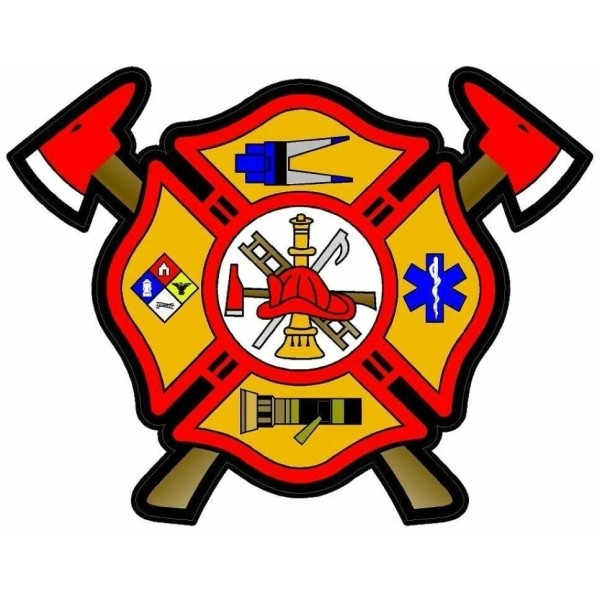 FIREFIGHTER BUMPER / HELMET / TOOLBOX STICKER / DECAL