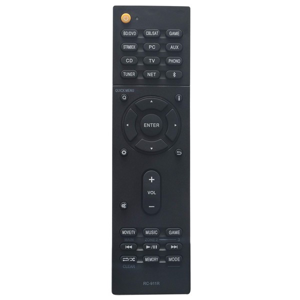 RC-911R RC911R Replaced Remote Control Compatible with Onkyo AV Receiver