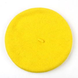 Fastflows Beret for Kids and Babies, Plain Color, 100% Australian Wool, Thermal, Spring, Autumn, Winter, 30 Colors -