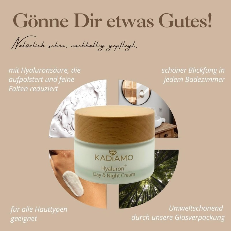 KADIAMO Hyaluron+ Day & Night Cream 50 ml Intensive Day