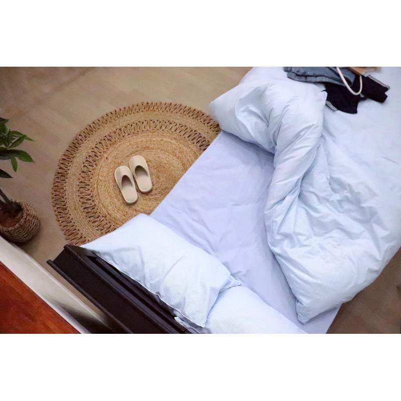 CAMEL PALMS Made in Japan 100% Cotton Pillow Case Zipper