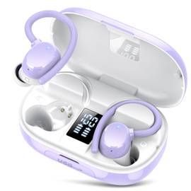 Bluetooth Headphones, In-Ear Headphones Wireless Bluetooth 5.3 with 128 Hours Deep Bass, Wireless Headphones Noise Cancelling Earbuds with 4 ENC Noise Cancelling Mic, IPX7 Waterproof Earphones, USB-C