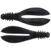 JACKALL Living Bunny Elastomer, 3.8-Inch, Straight Black