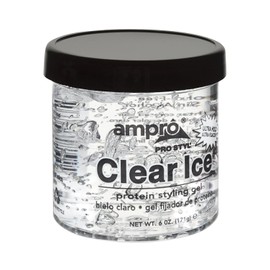Ampro Pro Styl Clear Ice Protein Styling Gel, 6 Ounce (Pack of 6)