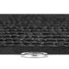 ICOOP Black Boat Flooring EVA Foam Decking Sheet with Embossed