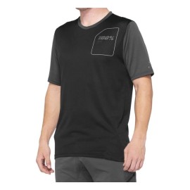100% Charcoal/Black Ridecamp Jersey L