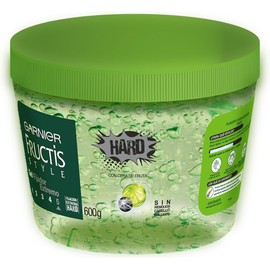 Garnier Fructis Style Gel Hard Tarro, 600 gr