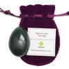 Polar Jade Undrilled Jade Egg Made of Nephrite Jade, for