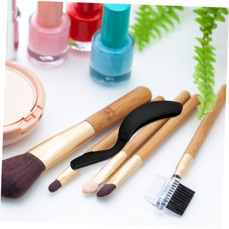 SAFIGLE Dense Lash Comb Eyebrow Brush Portable Eyelash Separating Tool
