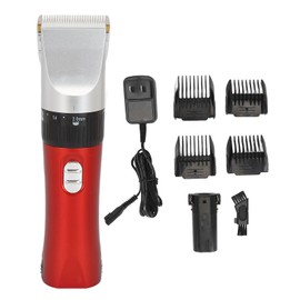 Hair Cutting Clipper Rechargeable 5 Cutting Lengths R Type Professional Hair Trimmer with 4pcs Guide Combs  100‑240V