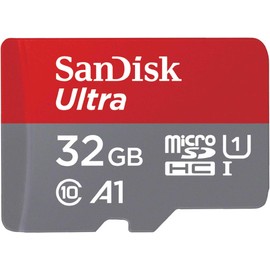 SanDisk Ultra SDSQUA4-032G-GH3MA UHS-I Class 10 microSD Card, 32 GB