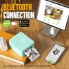 Nelko PM230 Mini Bluetooth Sticker Printer Black and White with