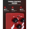 STRICH Polyphonic Octave Guitar Pedal,Digital 3-Mode Octave Shifter with Top/Both/Bottom