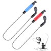 NOPKESV Pack of 2 Swinger Bite Alarm Fishing Highly Visible