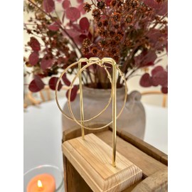 Large gold hoop earrings | Huge gold hoops | 70mm gold hoops | Thin gold hoop earrings | Big gold hoops