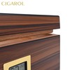 CIGAROL Cigar Humidor, Glass Top Desktop Humidor Case with Digital