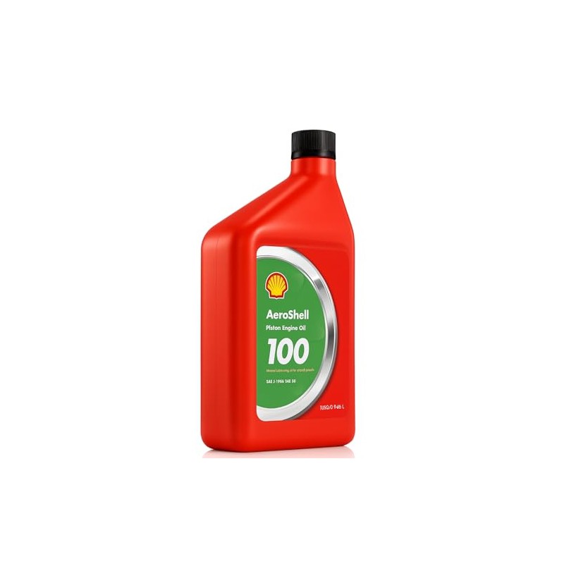 AEROSHELL OIL 100 MINERAL LUBRICATING OIL FOR AIRCRAFT PISTON ENGINES