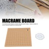 Macrame Board Double Side Macrame Project Board DIY Grids Braiding