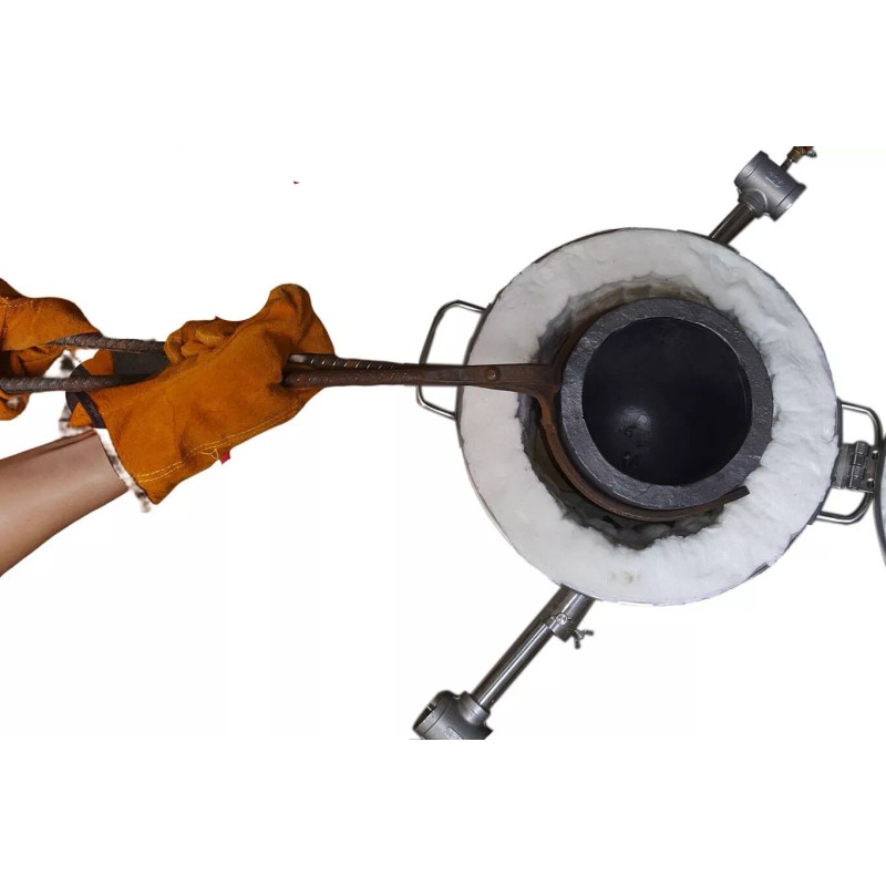 LSMIITTH 10 KG Crucible Tongs And Lifter - 2 in