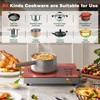 Karinear Portable Electric Stove 110V, 1800W Electric Hot Plate with