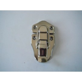 does not apply Gibson / Fender +others case latches, 2 hole top, LARGE, w / rivets nickel