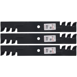 Rotary 6294 3 Mower Blades for Ariens Scag Snapper 18” Length 2-1/2” Width .204” Thickness 5/8” Center Hole Fits 50in. Deck