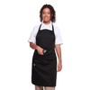Mirabella Health & Beauty Plain Unisex Chefs Bib Apron Americano