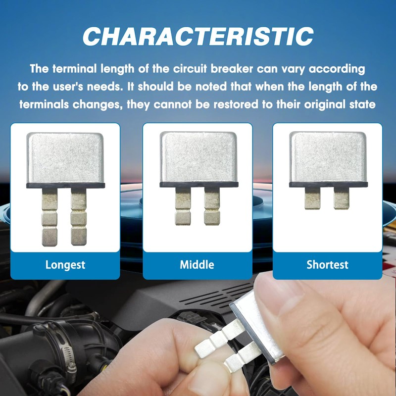 GLOSO E311 UCB Automotive Circuit Breaker, Type 1, Snap Off