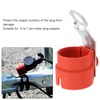 KIMISS Universal Trailer Plug Holder, Weatherproof Protective Rigid Accessory for
