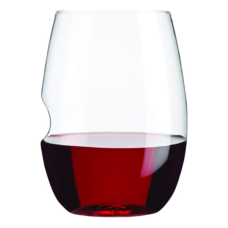 Govino Go Anywhere Flexible Shatterproof Recyclable Wine Glasses, 16-ounce, Set