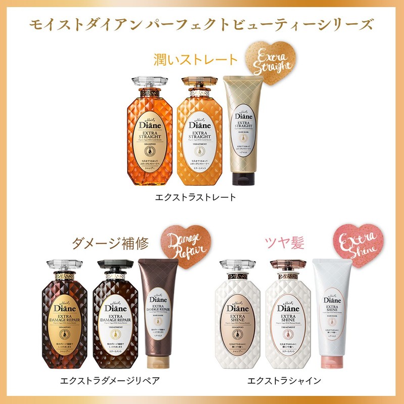 Diane (Large Capacity) Treatment, Straight, Floral & Berry Scent, Perfect