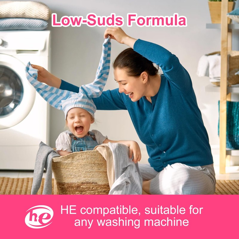 YUCO Laundry Detergent Sheets Berry Scent 80 Loads Eco Laundry