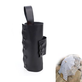 pinklilycare Steampunk Parasol and Fan Holster Belt Steampunk Holster Parasol and Fan Holder for Renaissance Faire