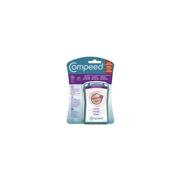 Compeed Discreet Patch Treating Fever Blister 15 Patches