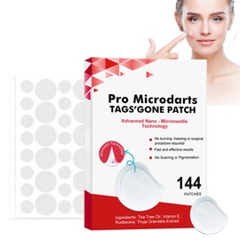 Microdart Pimple Patches,Invisible Spot Patches for Face Dots,Spot Treatment with Tea Tree & Calendula, Pimple Patch Salicylic Acid for All Skin Types, Dark Spot Remover for Face ,144PCS (1 Box)