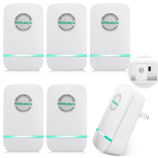 6pcs Stop Watt, Stopwatt Energy Saving Device Electricity Saving Box,