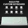 LEOBOG Aula Keyboard, F99 Wireless Mechanical Gaming Keyboards, Hot Swappable