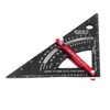 Woodworking Triangle Ruler Aluminum Alloy Accurate Laser Scale Triangle Ruler