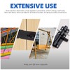 GLARKS 36pcs M8 Stainless Steel Pad Eye Plate Hook Kit,