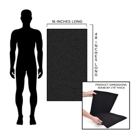 Cut to Fit Carbon Pad Pre Filter Roll for Air Purifiers Furnace Filters Trash Cans and Air Conditioner Filters (1)