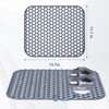 2 Pack 13.7"x 11.7" Bestjing Silicone Kitchen Sink Protector Mat
