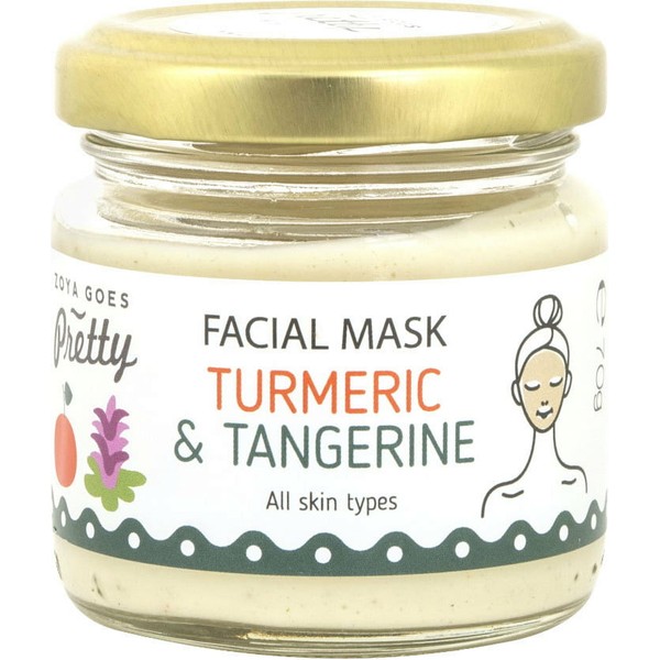 Zoya goes pretty Tumeric & Tangerine Facial Mask, 70 g