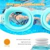 Funní Día 2-in 1 Children Swimming Goggles and Polarized Sunglasses,